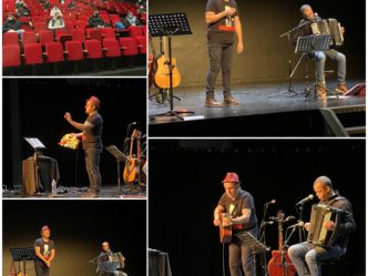 Sharlubêr et Willy Abaro : un concert-spectacle pour les terms pros