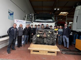 Une livraison de matériel extra-ordinaire.